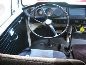 1969 VW Bus Bridger Steering Wheel | Inspiration for restoring and living in a VW bus.